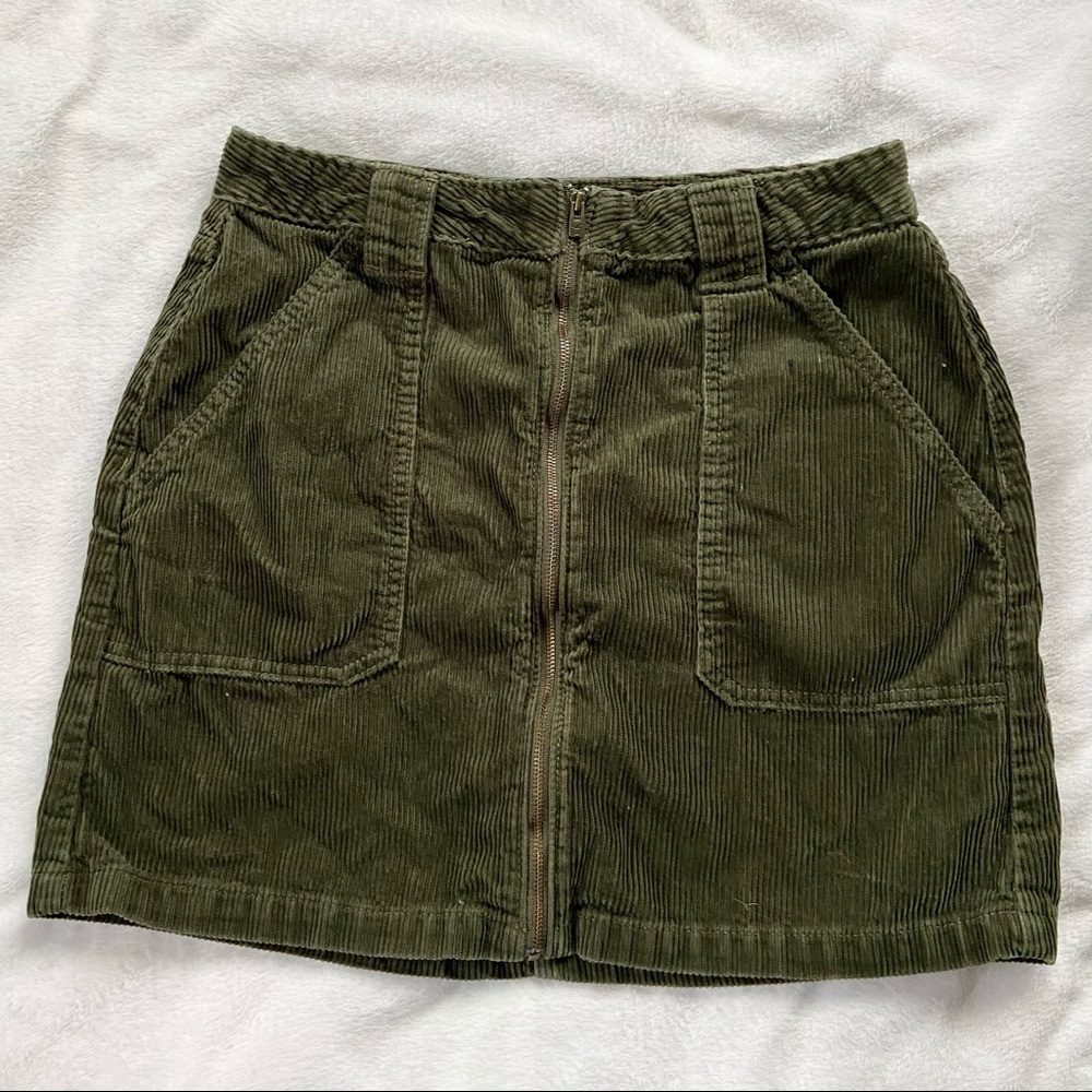 Hollister Full Zip Skirt